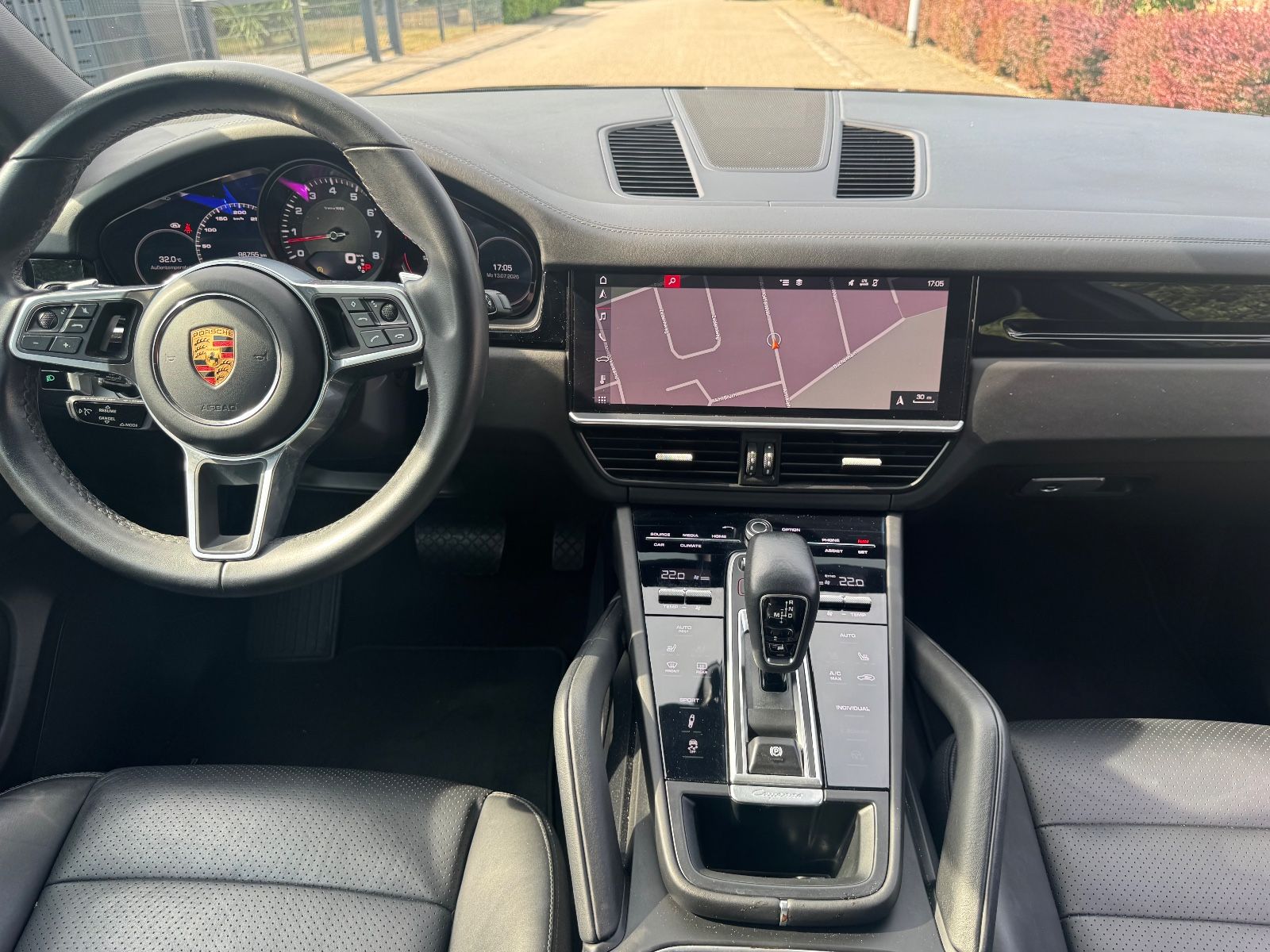 Porsche Cayenne LUFT LEDER NAVI KAMERA LED APPLE 1.HAND foto 14