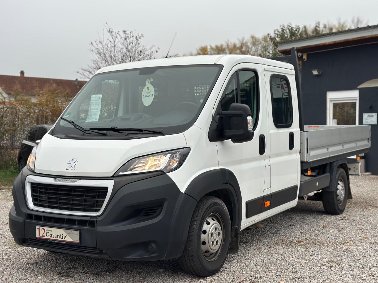 Peugeot Boxer Pritsche DOKA L4 BlueHDi 130*7SITZE*KLIMA