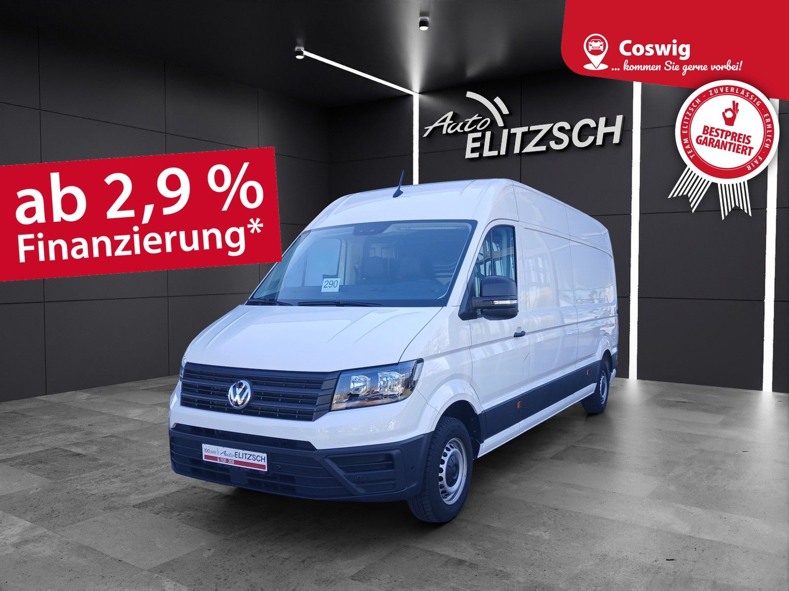 Fahrzeugabbildung Volkswagen Crafter Kasten 35 LR HD Klima DAB RFK DAB+