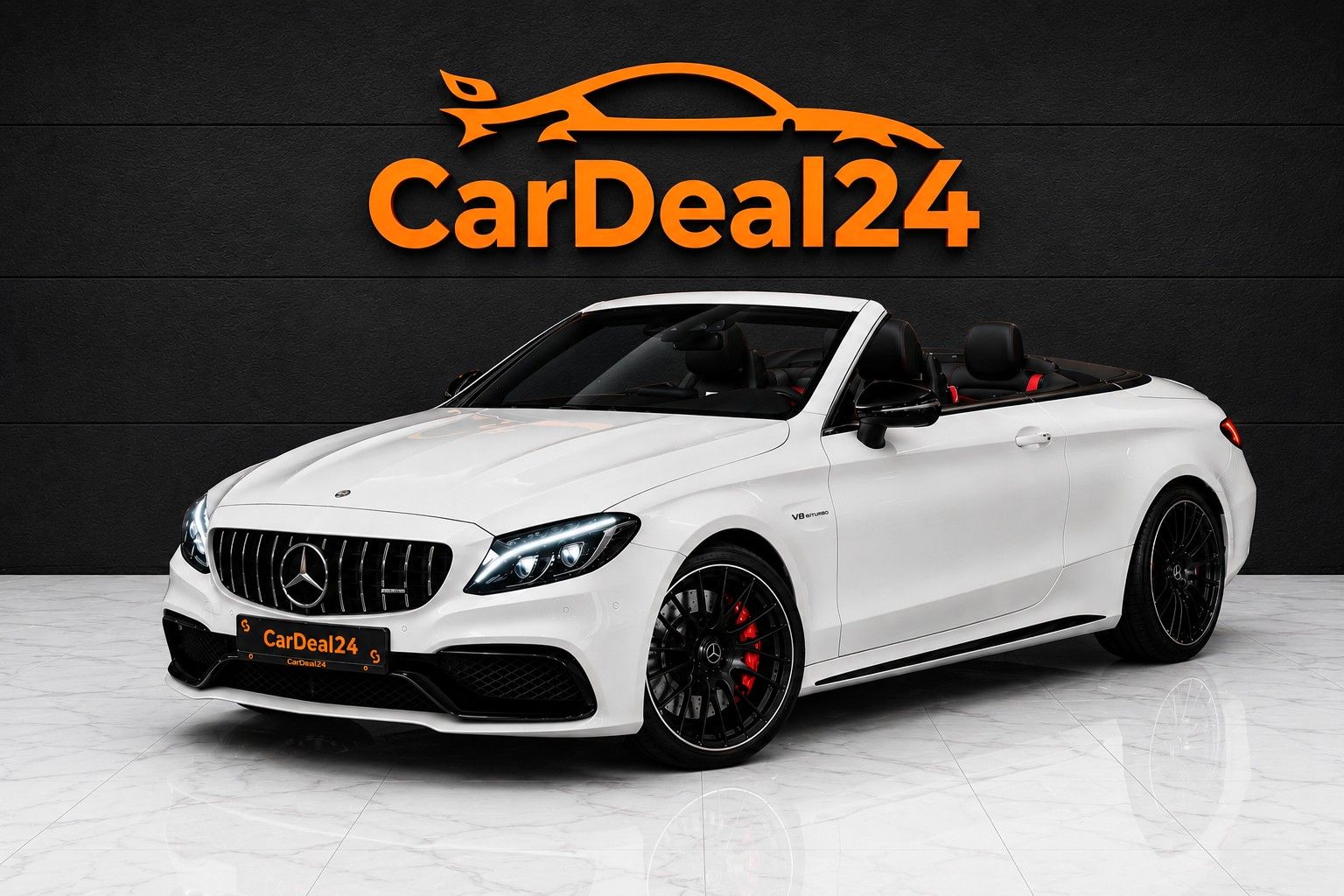 MERCEDES-BENZ C 63 S AMG Cabrio*HUD*AIRSCARF*BURMESTER*DISTR.*