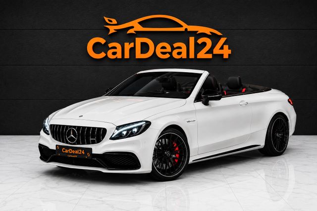 MERCEDES-BENZ C 63 S AMG Cabrio*HUD*AIRSCARF*BURMESTER*DISTR.*