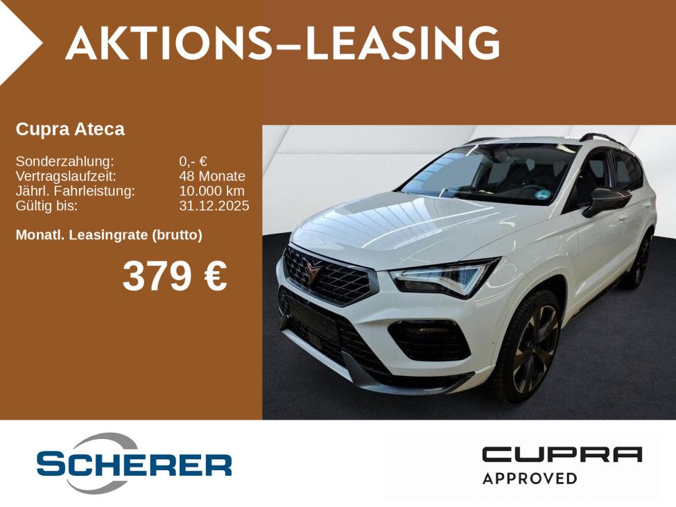 Ateca 2.0 TSI DSG 4x4 LED NAVI AHK RFK FaP XL