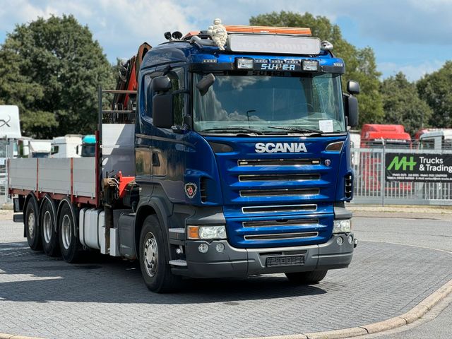 Scania R620 V8 Pritsche Palfinger PK 29002 Seilwinde