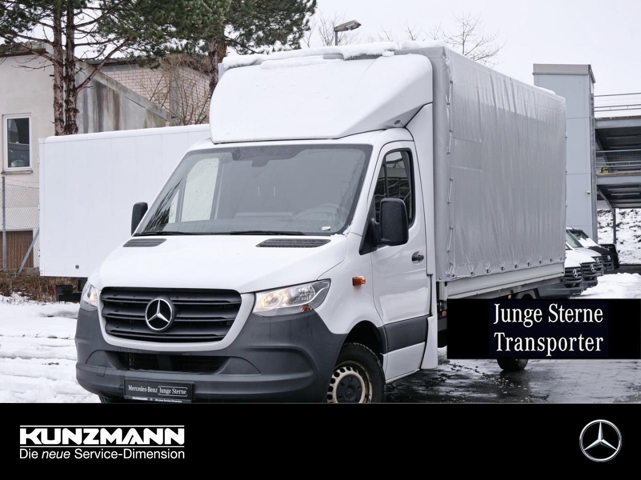 Mercedes-Benz Sprinter 317 CDI Pritsche + Plane Lang Navi