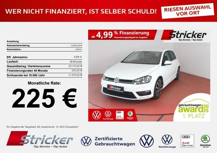 Volkswagen Golf R-Line 1.4TSI DSG 225,-ohne Anzahlung Navi
