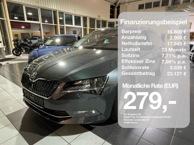 Skoda Superb Combi 2.0 DSG, 4x4 Leder, XenonPlus, AHK