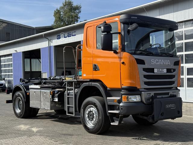 Scania G410 4x4 Abrollkip Palfinger + Winterdienst