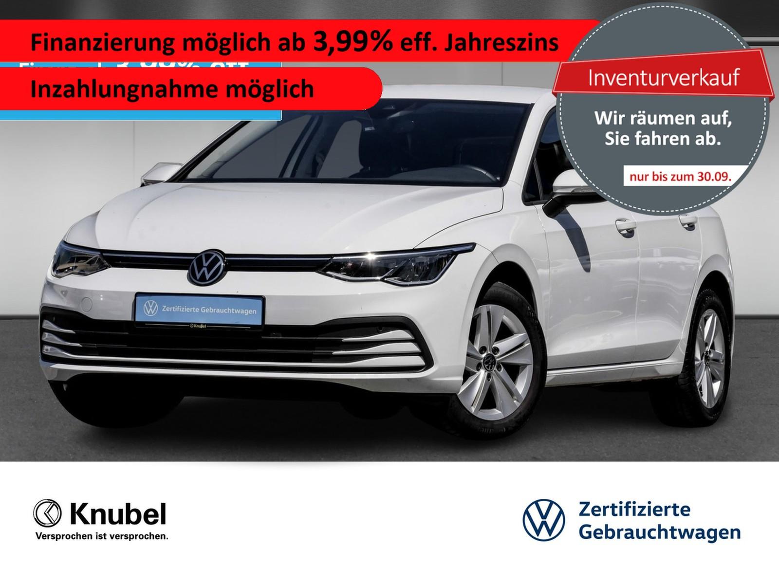 Volkswagen Golf VIII Life 1.0 eTSI DSG LED Navi TravelAss. 
