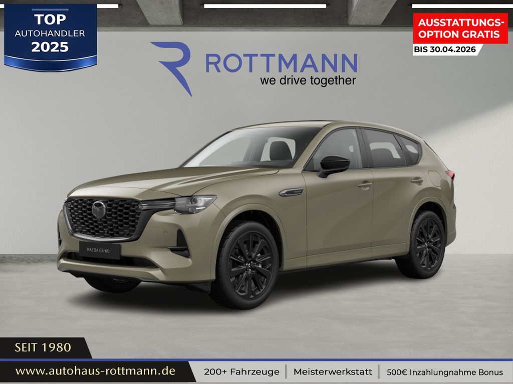Mazda CX-60 eSKYACTIV D254ps Aut. AWD Homura Plus Pano