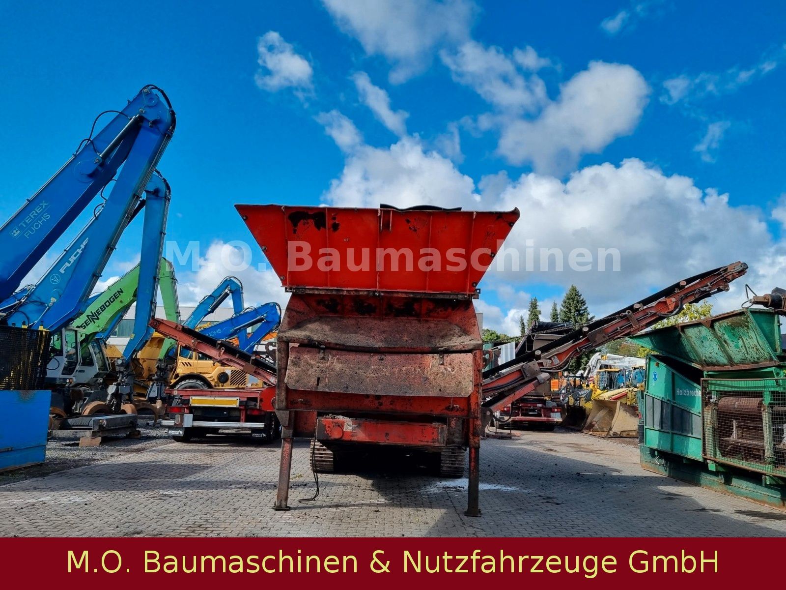 Fahrzeugabbildung Terex Finlay 883   /  Mobile Siebanlage /