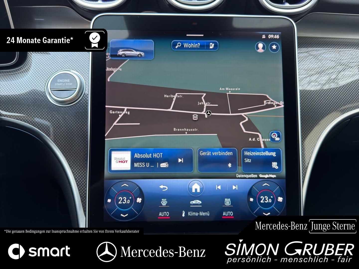 Fahrzeugabbildung Mercedes-Benz C 300 Te AMG Pano Burm HUD Sitzklima Massage AHK