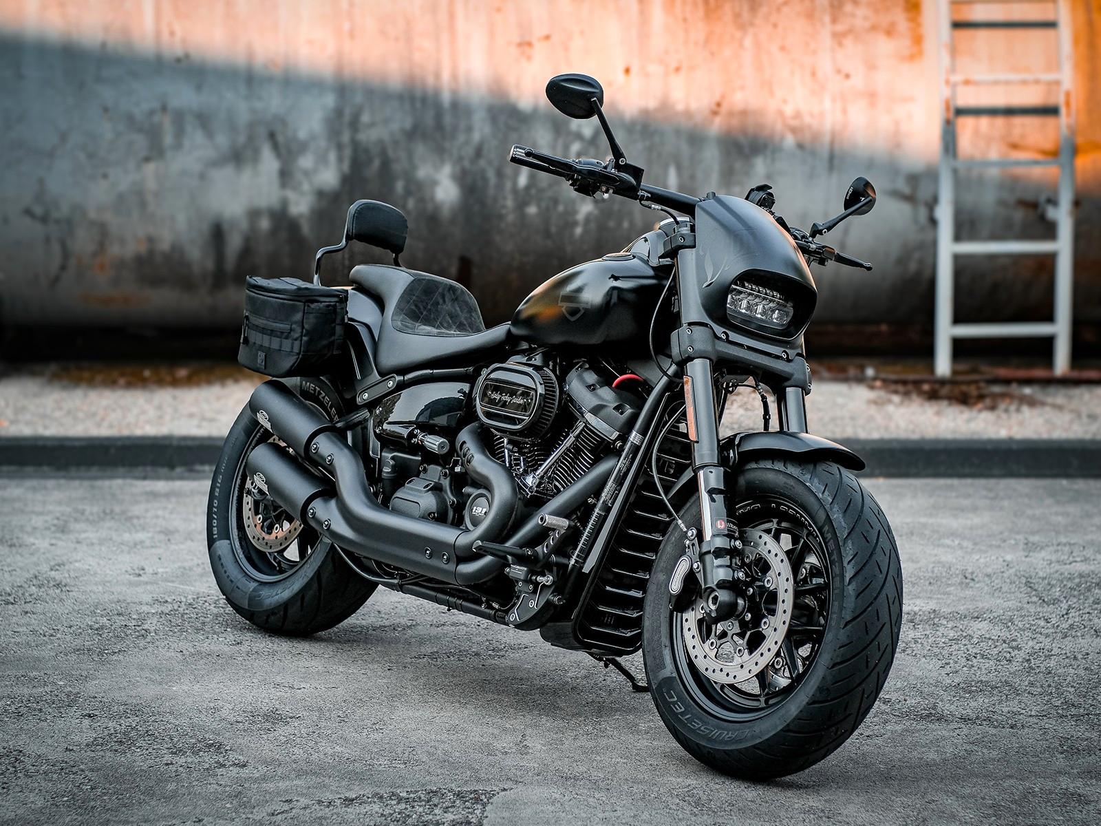 Harley-Davidson FXFBS Fat Bob 131 Umbau -J&H-Wilbers-Stark!