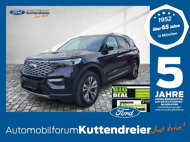 Ford Explorer Plug-in-Hybrid Platinum Navi Kamera LED