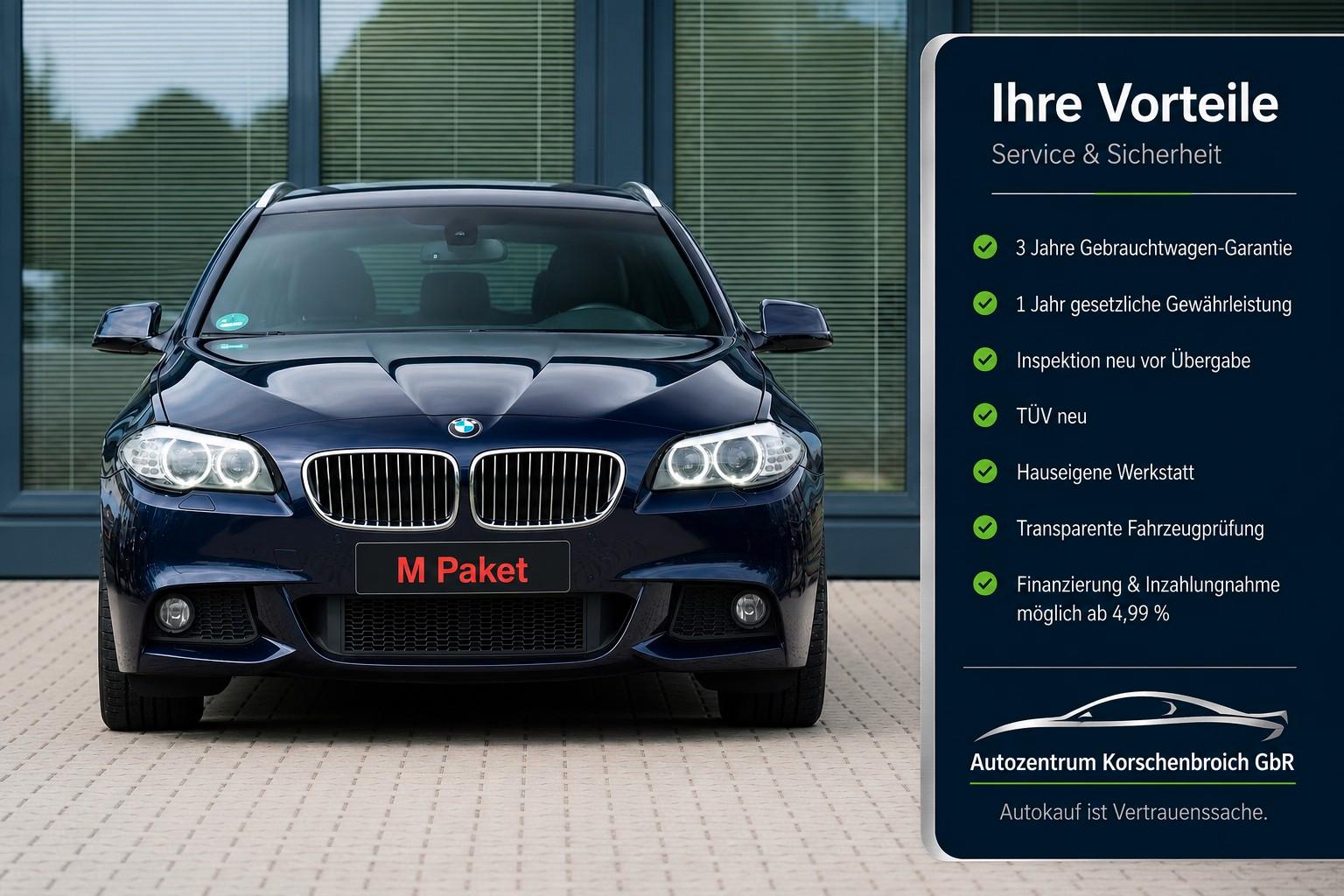 BMW 520 d Touring M Paket MIT 3 JAHREN GARANTIE !!!