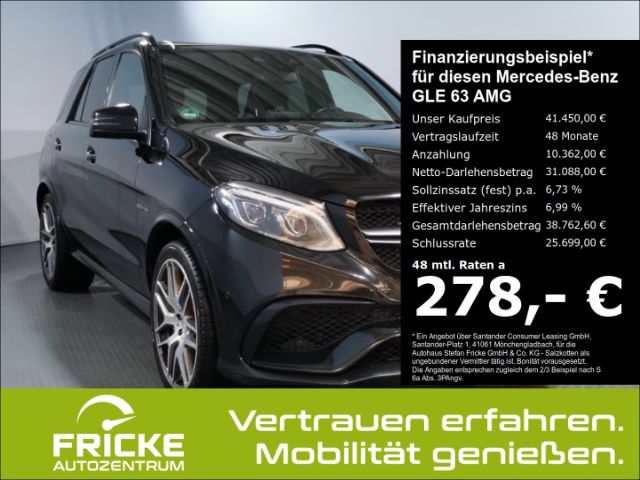 Mercedes-Benz GLE 63 AMG GLE-63 4Matic+Drivers Package+Panoram