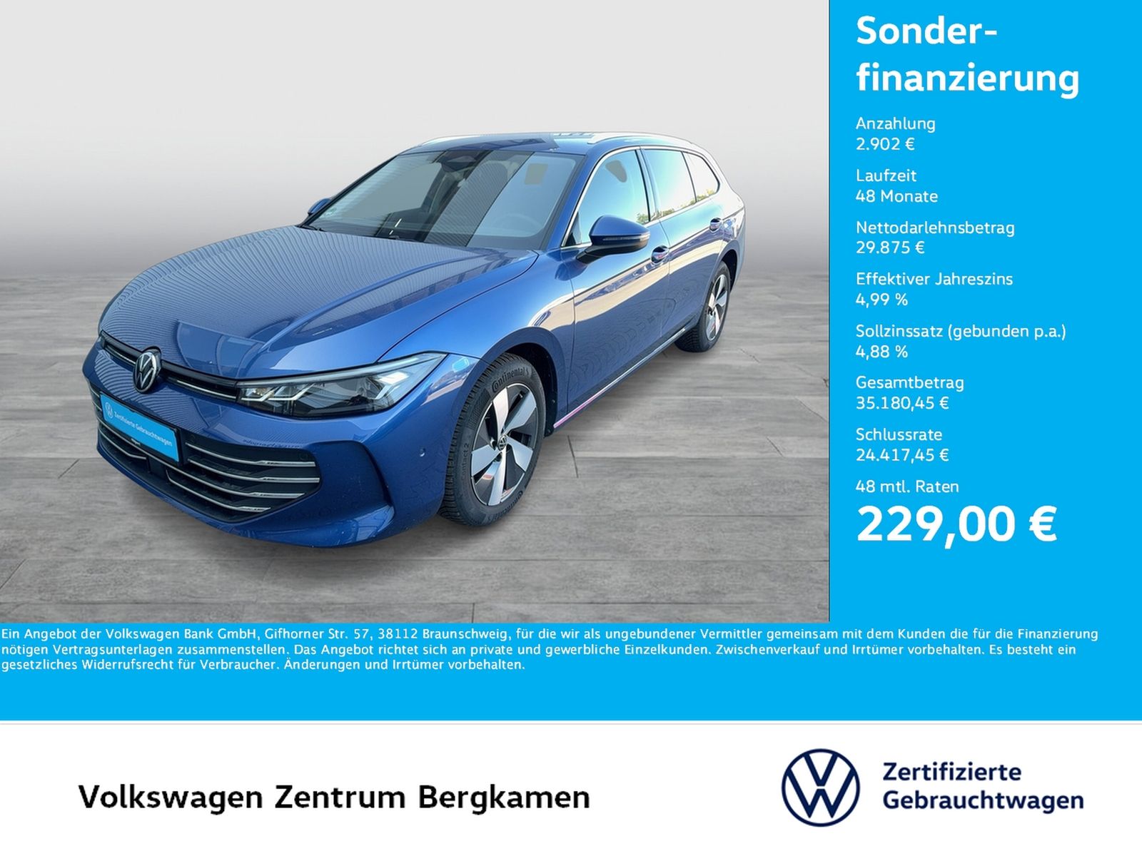 Volkswagen Passat Variant 2.0 BUSINESS STANDHZ CAM ACC NAVI foto 1