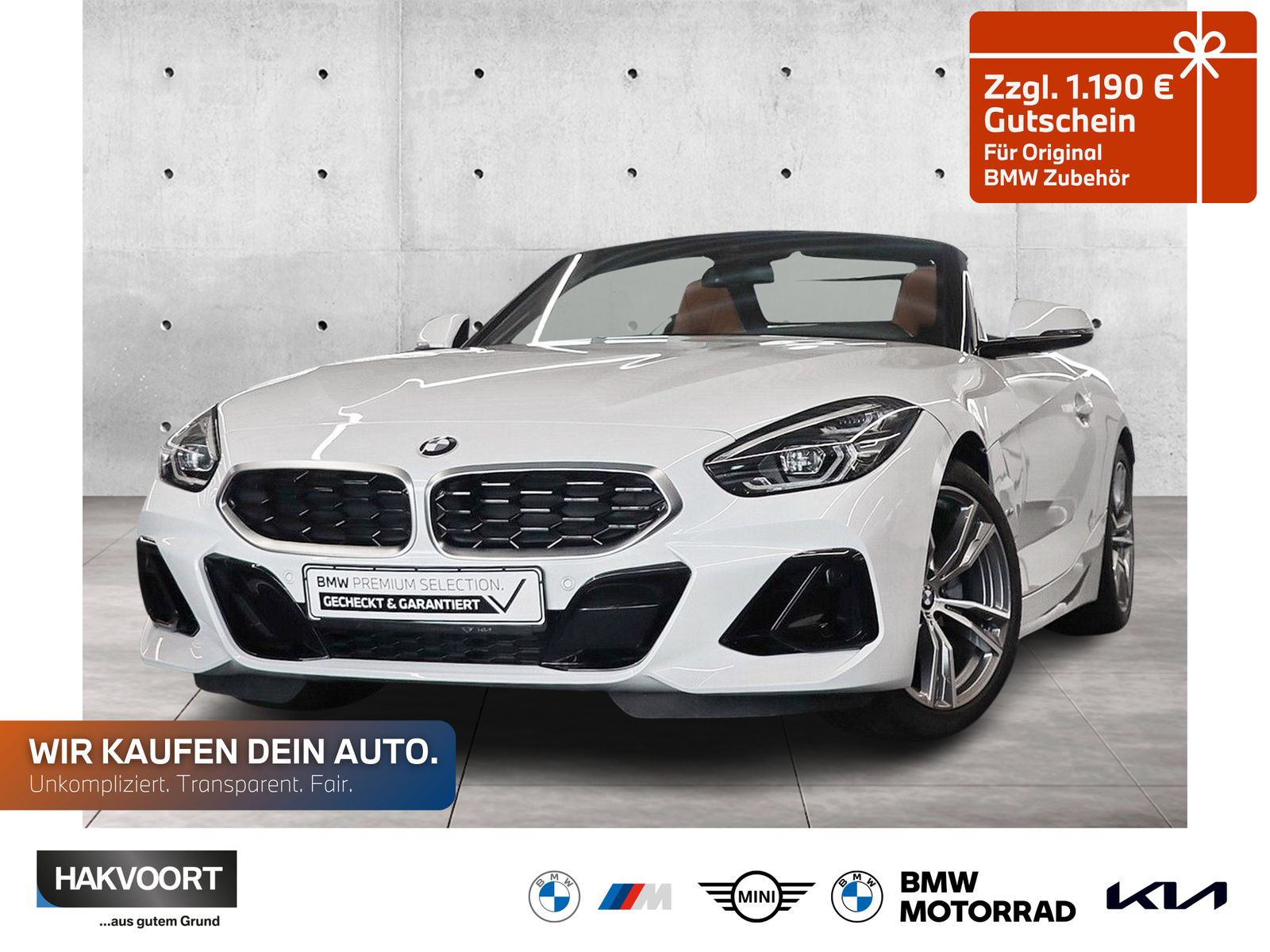 BMW Z4 sDrive20i M-Sport, Komfortzugang