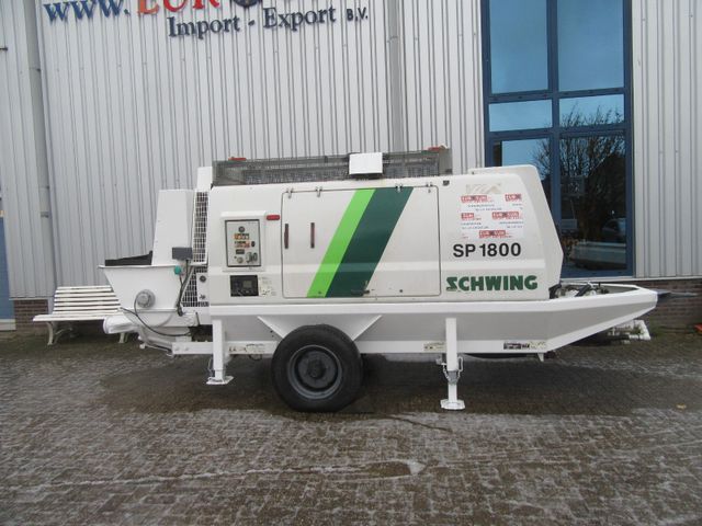 Mercedes-Benz 2013 SCHWING SP 1800 D-129Kw  concrete  pump