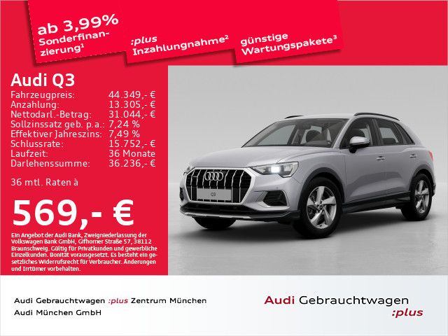 Audi Q3 40 TDI qu. S tronic advanced ACC/AHK/Kamera