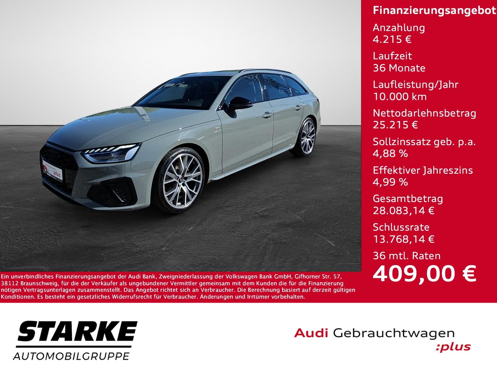 Audi A4 Avant 35 TDI S tronic S line NaviPlus Matrix 