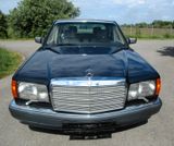 Mercedes-Benz 560SEL,1.Hd,blau904,Leder beige,Std.hzg,H-Zul,D  - Mercedes-Benz 560 aus 1986: 560sel