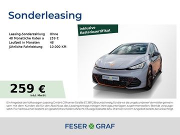 Cupra Leasingangebot: Cupra Born 150kW (204PS) 62kWh LED/PDC/FullLink