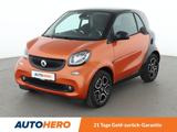 Smart fortwo 1.0 Prime *NAVI*TEMPO*SHZ*PANO*TEMPO* - Smart ForTwo: Orange, Leder