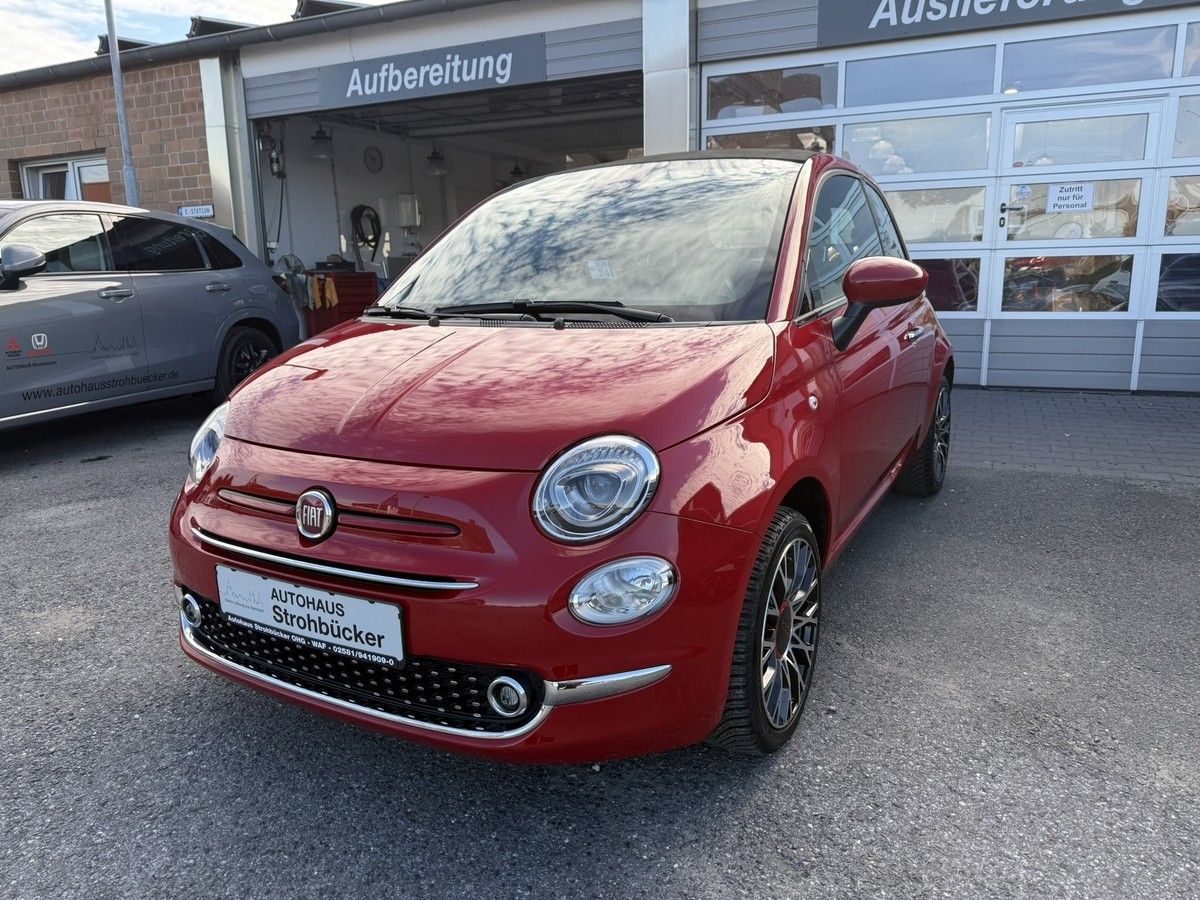 Fiat 500C 1.0 GSE Hybrid RED *Allwetter*Carplay*Tempo imagem 2