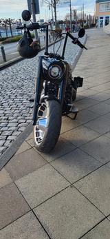 Harley-Davidson Fat Boy 114 Custom Bike BAD BLACK  - CHOPPER CUSTOM BIKE