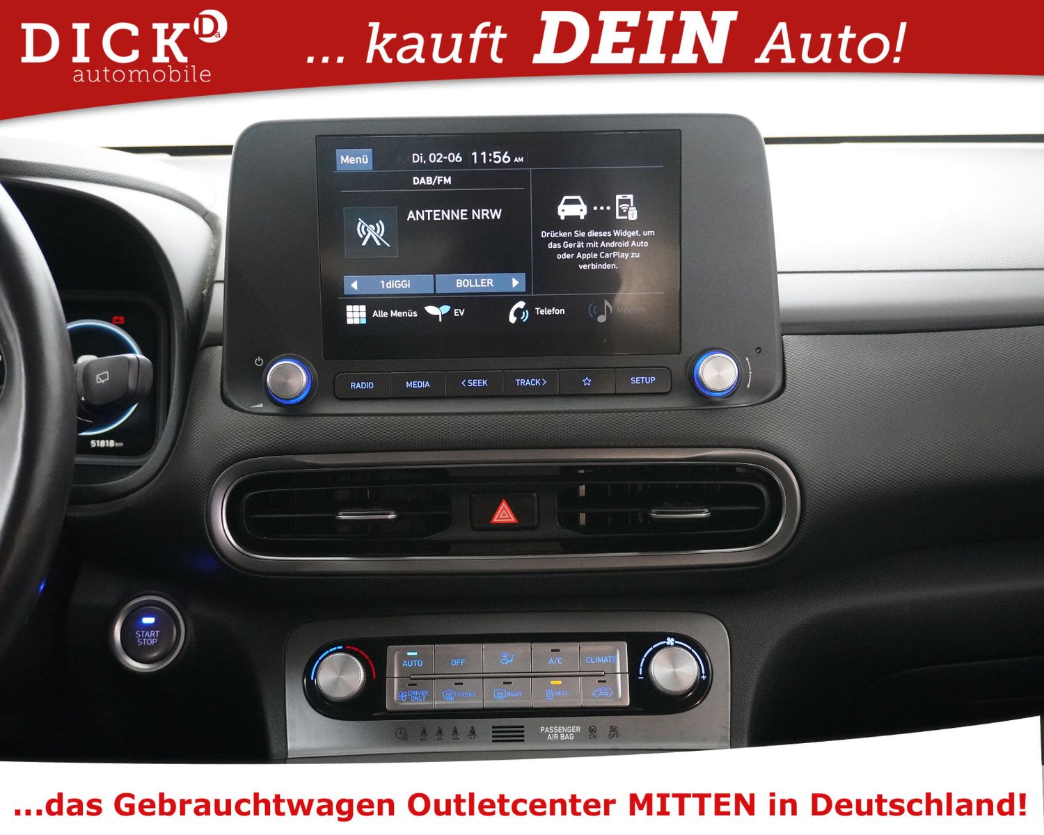 Fahrzeugabbildung Hyundai KONA Elektro Select NAVI+SHZ+KAMER+DAB+CARPL+ACC