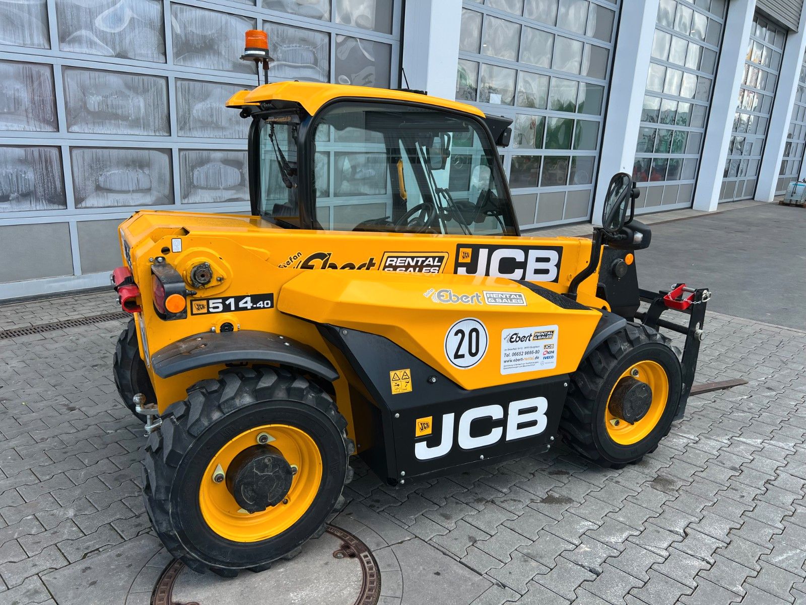 Fahrzeugabbildung JCB 514-40 / nur 270h / 2023 / Gabel & Schaufel