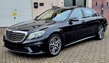 Mercedes-Benz S 63 AMG 4M LONG 1. HAND PANO MASSAGE BURMESTER - schwarze Mercedes-Benz S 63 AMG