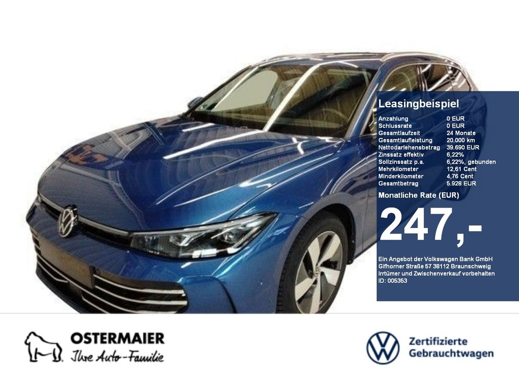 Volkswagen Passat Variant ELEBANCE 2.0TDI 150PS DSG NP.70T
