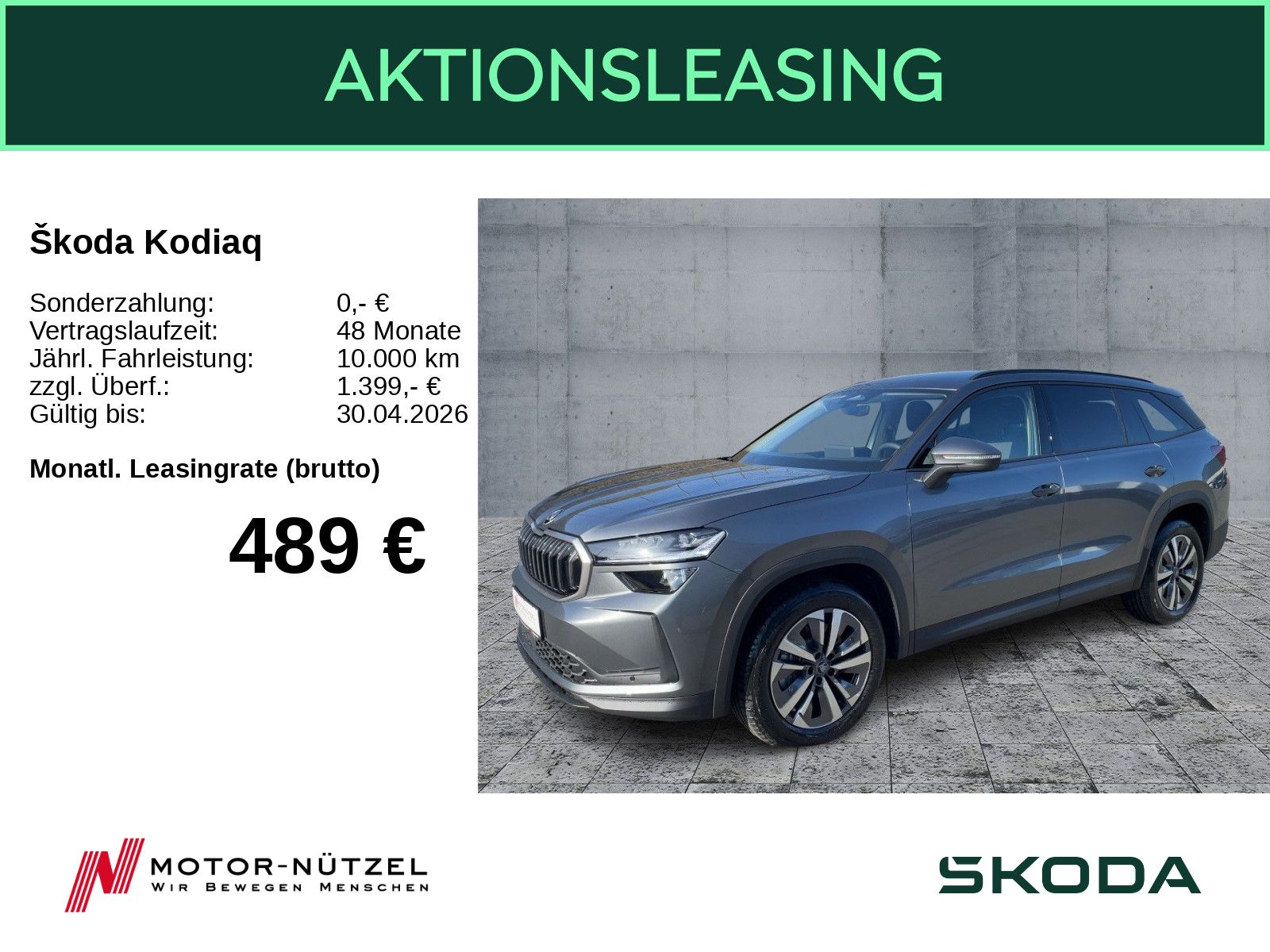 Skoda Kodiaq Selection 2,0 TDI RFK KLIMA SHZ MEMORY