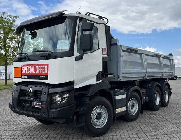 Renault C480 DayCab 8x4 Optibrake+ Meiller DSK Bordmatik