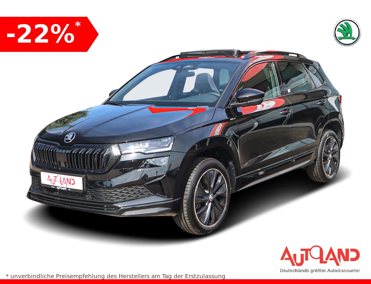 Skoda Karoq Sportline 1.5 TSI DSG Matrix ACC AHK Pano