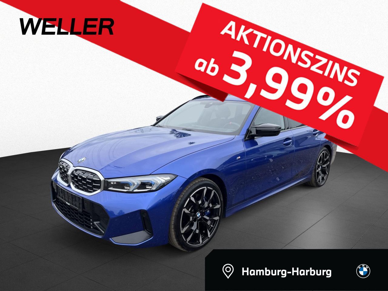 BMW M340i xDr T LivePr,Pano,19",360, Lea.o.Anz.485,-