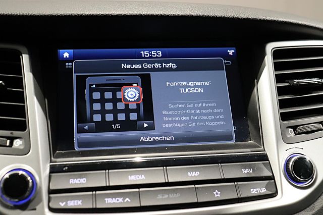 Tucson 1.6 GDi SHZ TEMPOMAT FREISP. ZV PDC NSW