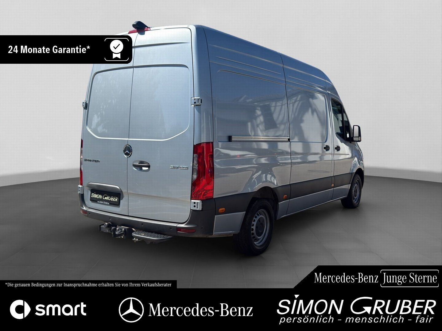 Fahrzeugabbildung Mercedes-Benz Sprinter 317 PRO hoch Standard L2H2 LED 360 AHK