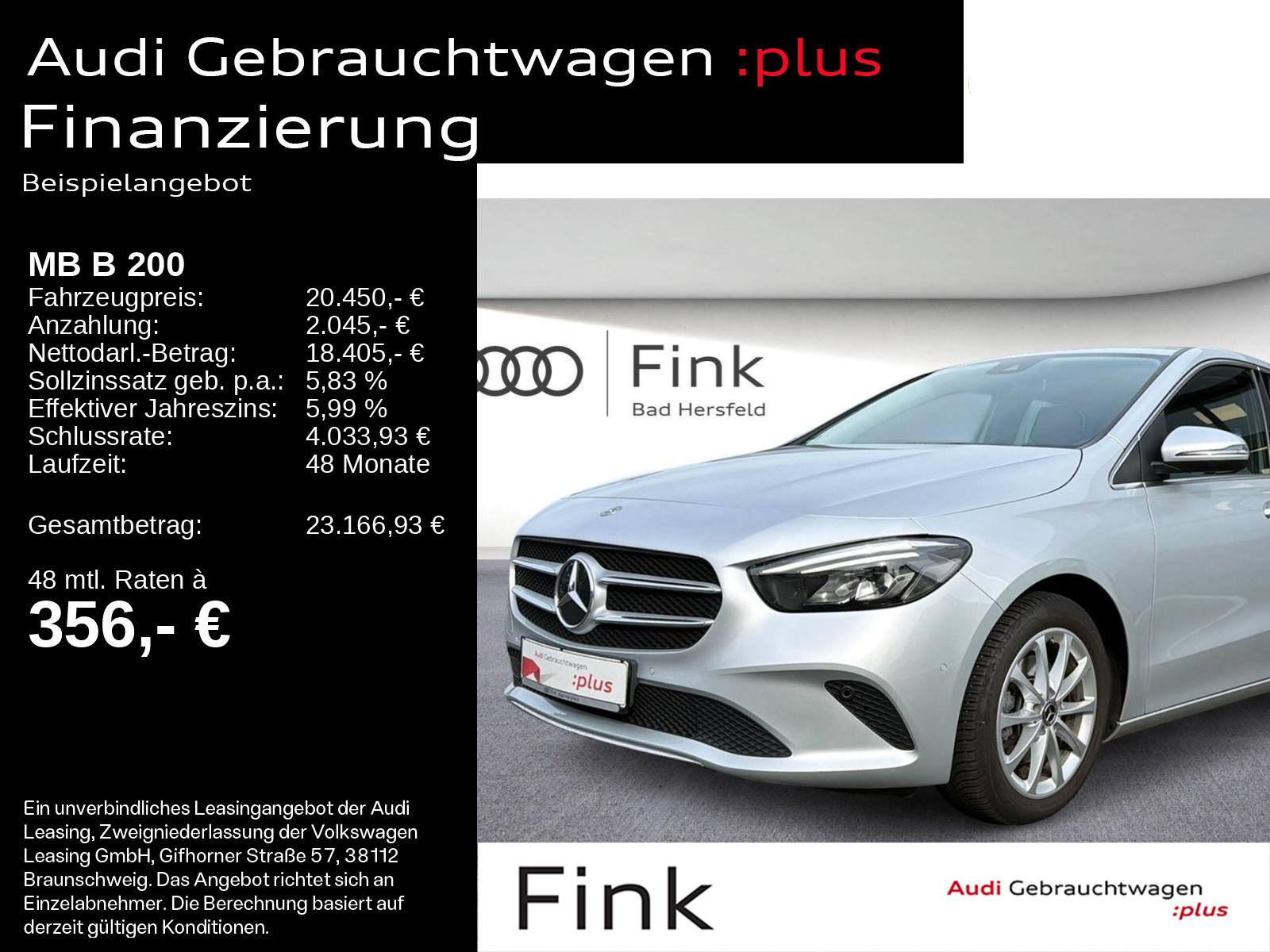 Mercedes-Benz B 200 Navi LED