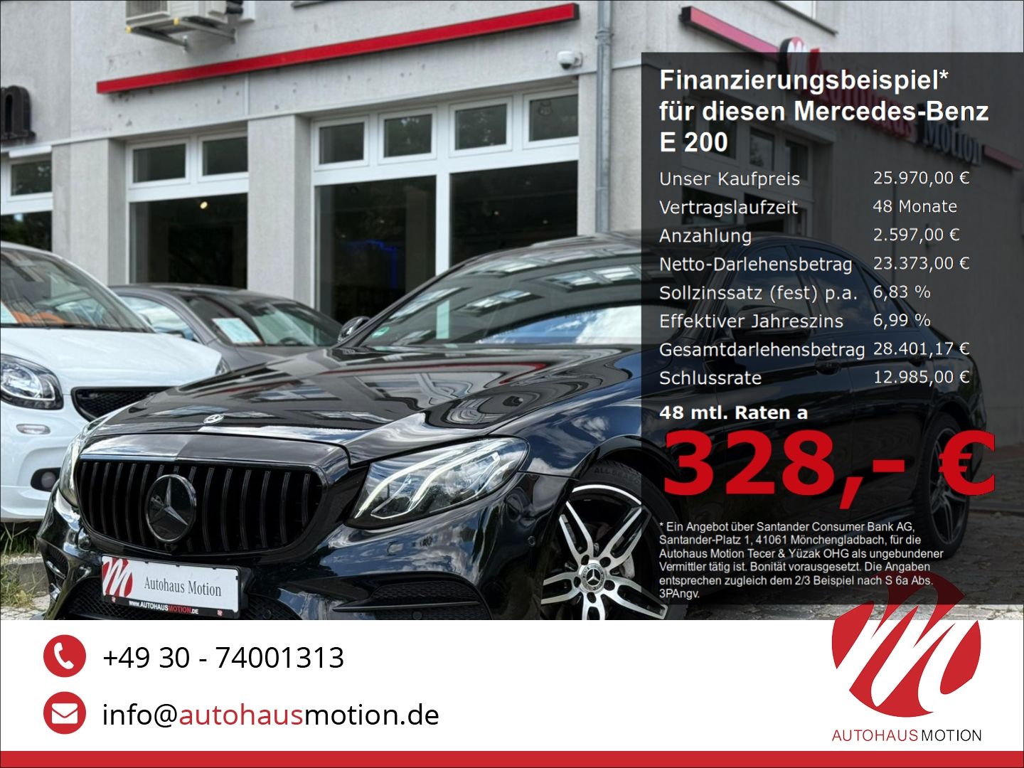 MERCEDES-BENZ E 200 d AMG Style GSD Widescreen Kamera LED EU6d