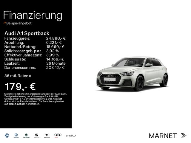 Audi A1 Sportback Advanced 25 TFSI*LED*Alu*PDC*Virtua