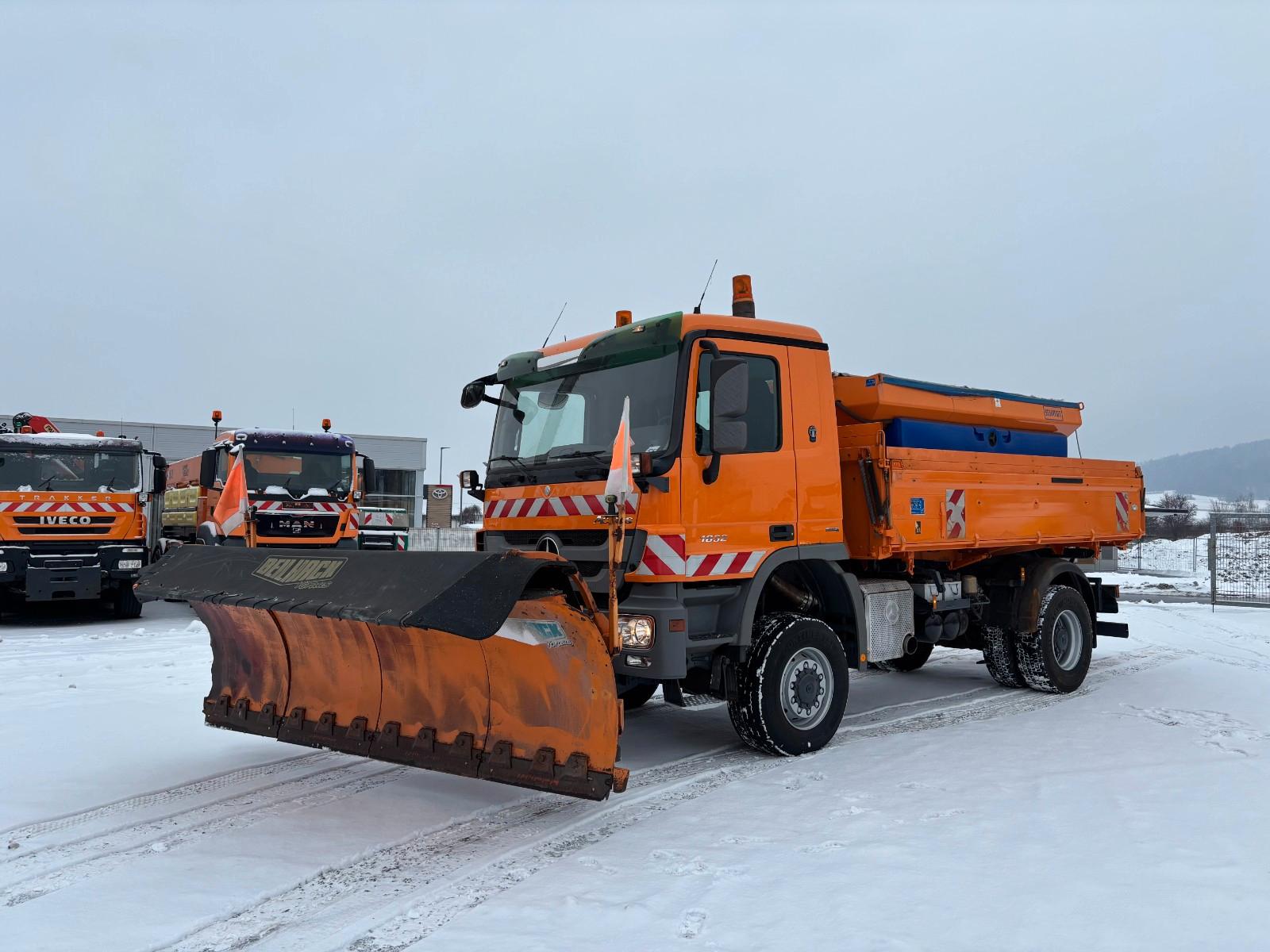 Mercedes-Benz Actros 1832 AK MP3*VA Schmidt 5m³*Schneepflug