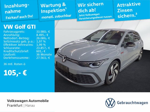 Volkswagen Golf VIII GTI 2.0 TSI DSG Navi IQ.Light AHK 18"A