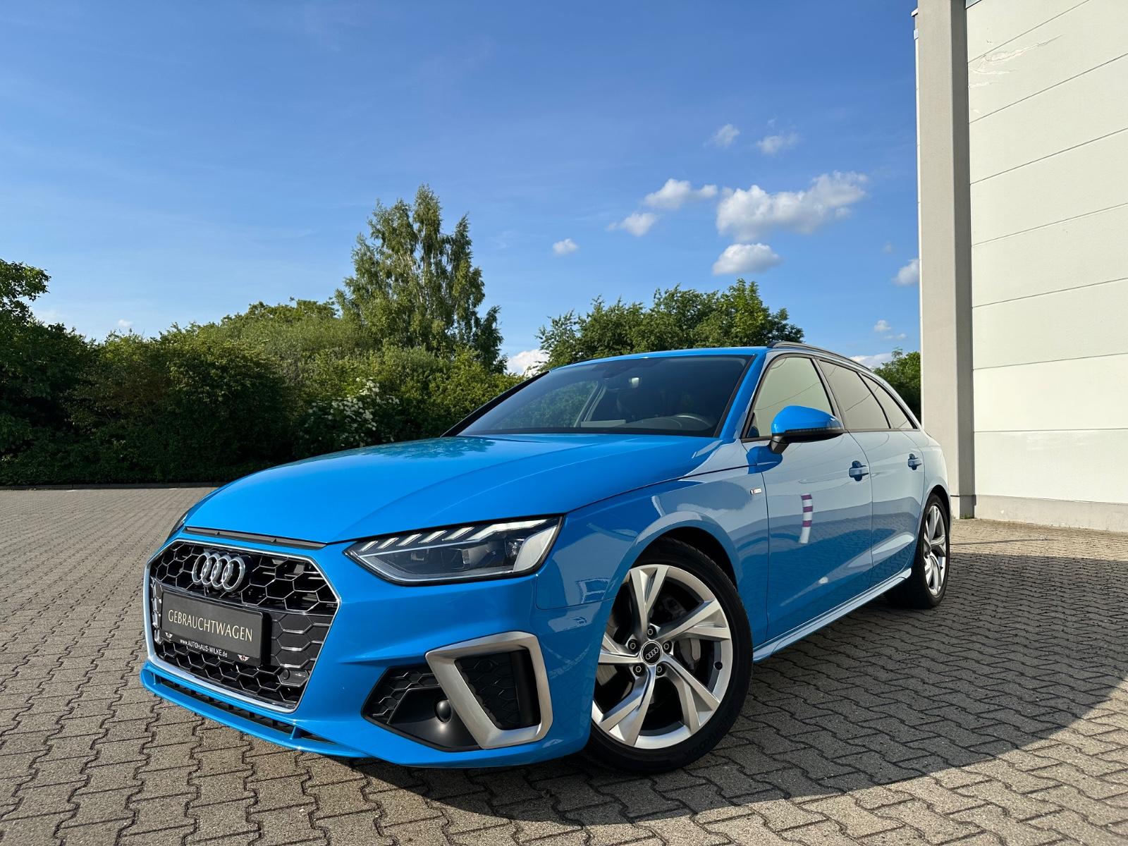 Audi A4 Avant 40 TFSI S LINE-MATRIX-PANO-AHK-19%MwSt