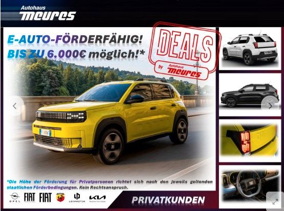 Fiat Grande Panda La Prima 44 kWh