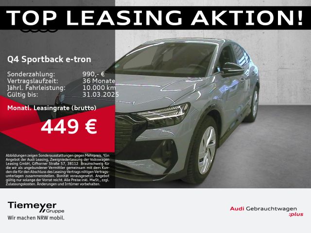 Audi Q4 Sportback e-tron 45 Q 2x S LINE LM21 MATRIX A