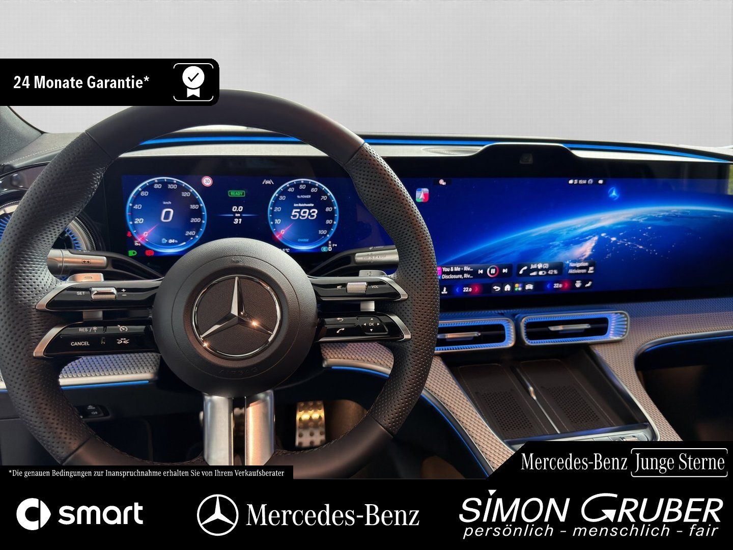 Fahrzeugabbildung Mercedes-Benz C 400 4MATIC elektrisch AMG Hyper Airmatic AHK