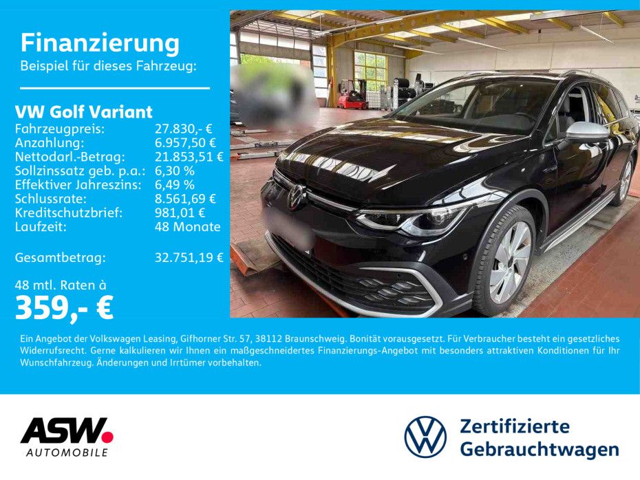 Volkswagen Golf Variant Alltrack 4M 2.0 TDI PANO AHK STDHZG