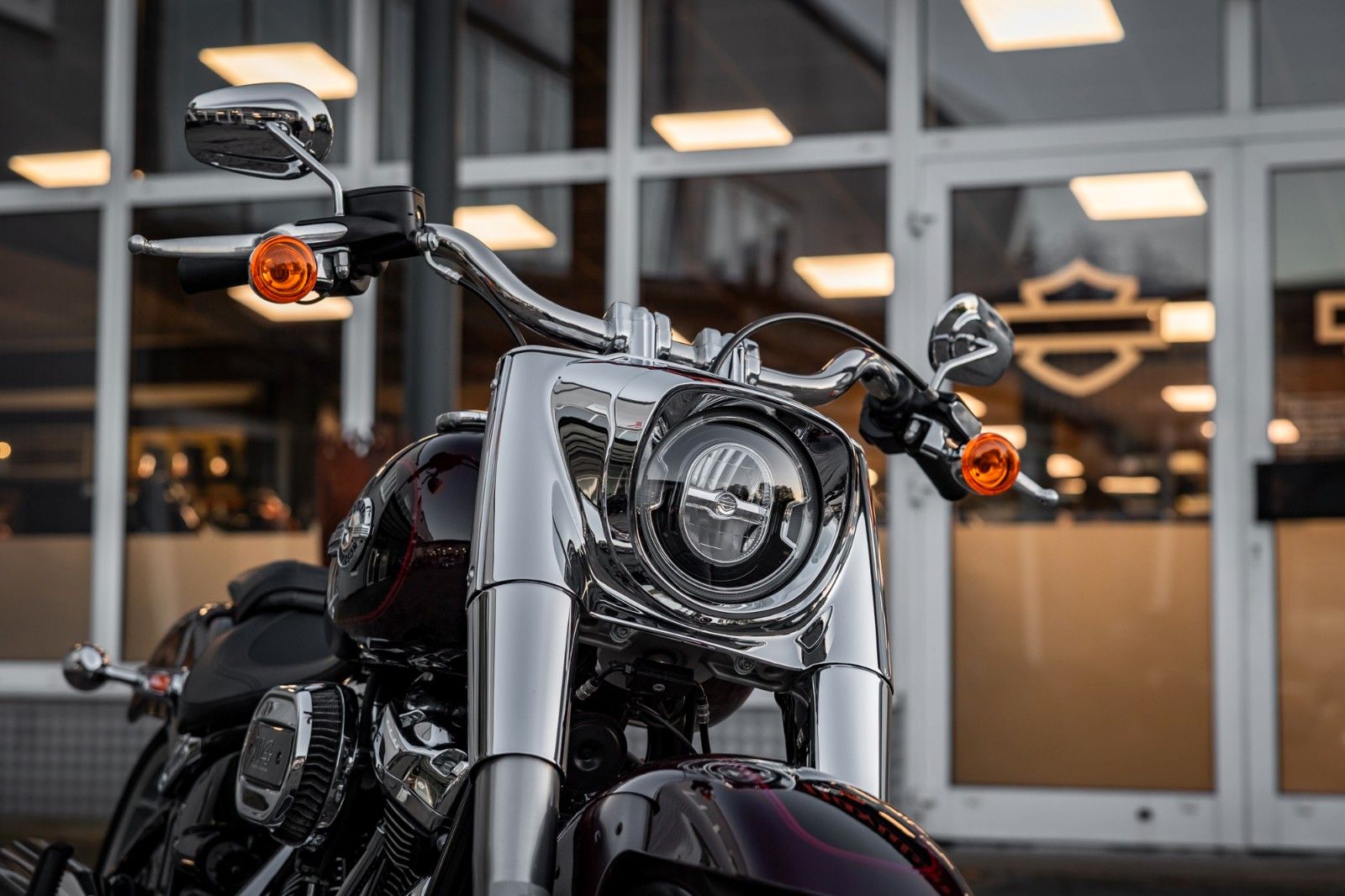 Fahrzeugabbildung Harley-Davidson FLFBS FAT BOY 114 -SOFTAIL-Midnight Crimson